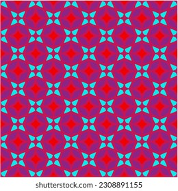 Seamless vector background with repeat pattern.  Multicolored  mosaic. Perfect for fashion, textile design, cute themed fabric, on wall paper, wrapping paper, fabrics and home decor.
