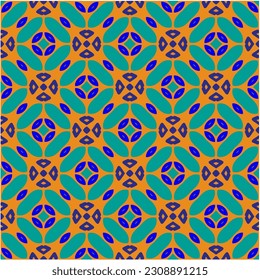 Seamless vector background with repeat pattern.  Multicolored  mosaic. Perfect for fashion, textile design, cute themed fabric, on wall paper, wrapping paper, fabrics and home decor.
