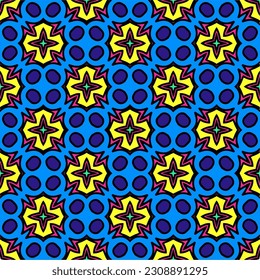 
Seamless vector background with repeat pattern.  Multicolored  mosaic. Perfect for fashion, textile design, cute themed fabric, on wall paper, wrapping paper, fabrics and home decor.