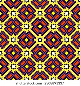 
Seamless vector background with repeat pattern.  Multicolored  mosaic. Perfect for fashion, textile design, cute themed fabric, on wall paper, wrapping paper, fabrics and home decor.