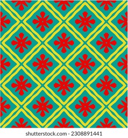 Seamless vector background with repeat pattern.  Multicolored  mosaic. Perfect for fashion, textile design, cute themed fabric, on wall paper, wrapping paper, fabrics and home decor.