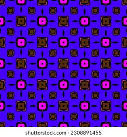 
Seamless vector background with repeat pattern.  Multicolored  mosaic. Perfect for fashion, textile design, cute themed fabric, on wall paper, wrapping paper, fabrics and home decor.