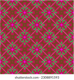 Seamless vector background with repeat pattern.  Multicolored  mosaic. Perfect for fashion, textile design, cute themed fabric, on wall paper, wrapping paper, fabrics and home decor.