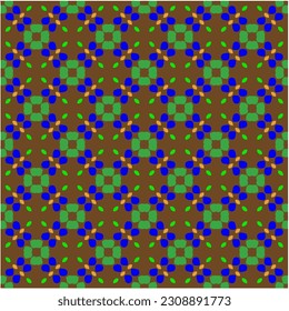 Seamless vector background with repeat pattern.  Multicolored  mosaic. Perfect for fashion, textile design, cute themed fabric, on wall paper, wrapping paper, fabrics and home decor.