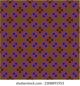 Seamless vector background with repeat pattern.  Multicolored  mosaic. Perfect for fashion, textile design, cute themed fabric, on wall paper, wrapping paper, fabrics and home decor.