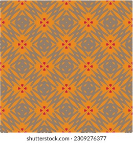 Seamless vector background with repeat pattern.  Multicolored  mosaic. Perfect for fashion, textile design, cute themed fabric, on wall paper, wrapping paper, fabrics and home decor.