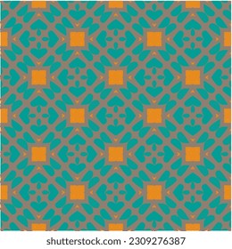 Seamless vector background with repeat pattern.  Multicolored  mosaic. Perfect for fashion, textile design, cute themed fabric, on wall paper, wrapping paper, fabrics and home decor.