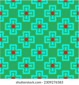 Seamless vector background with repeat pattern.  Multicolored  mosaic. Perfect for fashion, textile design, cute themed fabric, on wall paper, wrapping paper, fabrics and home decor.