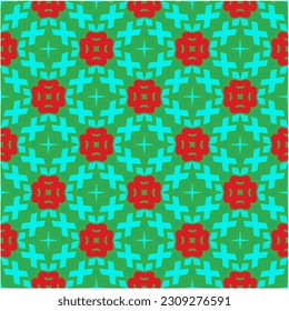 Seamless vector background with repeat pattern.  Multicolored  mosaic. Perfect for fashion, textile design, cute themed fabric, on wall paper, wrapping paper, fabrics and home decor.