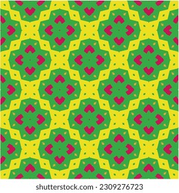 Seamless vector background with repeat pattern.  Multicolored  mosaic. Perfect for fashion, textile design, cute themed fabric, on wall paper, wrapping paper, fabrics and home decor.