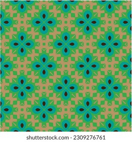 Seamless vector background with repeat pattern.  Multicolored  mosaic. Perfect for fashion, textile design, cute themed fabric, on wall paper, wrapping paper, fabrics and home decor.