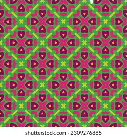 Seamless vector background with repeat pattern.  Multicolored  mosaic. Perfect for fashion, textile design, cute themed fabric, on wall paper, wrapping paper, fabrics and home decor.