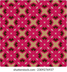 Seamless vector background with repeat pattern.  Multicolored  mosaic. Perfect for fashion, textile design, cute themed fabric, on wall paper, wrapping paper, fabrics and home decor.