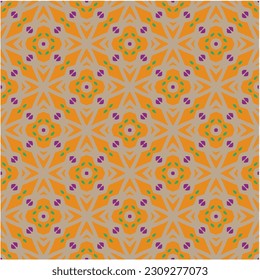 Seamless vector background with repeat pattern.  Multicolored  mosaic. Perfect for fashion, textile design, cute themed fabric, on wall paper, wrapping paper, fabrics and home decor.