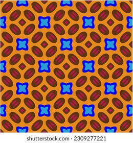 Seamless vector background with repeat pattern.  Multicolored  mosaic. Perfect for fashion, textile design, cute themed fabric, on wall paper, wrapping paper, fabrics and home decor.