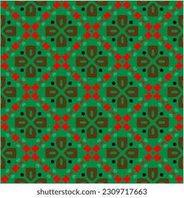 Seamless vector background with repeat pattern.  Multicolored  mosaic. Perfect for fashion, textile design, cute themed fabric, on wall paper, wrapping paper, fabrics and home decor.