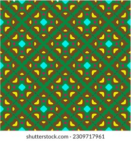 Seamless vector background with repeat pattern.  Multicolored  mosaic. Perfect for fashion, textile design, cute themed fabric, on wall paper, wrapping paper, fabrics and home decor.