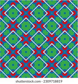 Seamless vector background with repeat pattern.  Multicolored  mosaic. Perfect for fashion, textile design, cute themed fabric, on wall paper, wrapping paper, fabrics and home decor.