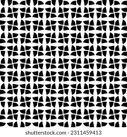 Seamless vector background with repeat pattern. Black and white color. Perfect for fashion, textile design, cute themed fabric, on wall paper, wrapping paper, fabrics and home decor.