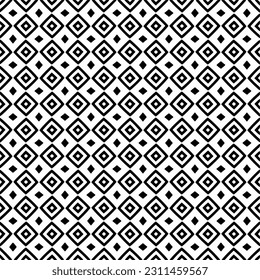 Seamless vector background with repeat pattern. Black and white color. Perfect for fashion, textile design, cute themed fabric, on wall paper, wrapping paper, fabrics and home decor.