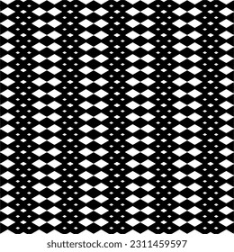 Seamless vector background with repeat pattern. Black and white color. Perfect for fashion, textile design, cute themed fabric, on wall paper, wrapping paper, fabrics and home decor.