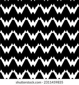 Seamless vector background with repeat pattern. Black and white color. Perfect for fashion, textile design, cute themed fabric, on wall paper, wrapping paper, fabrics and home decor.