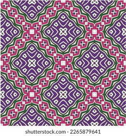 Seamless vector background with repeat pattern.Abstract ethnic rug ornamental seamless pattern.Perfect for fashion, textile design, cute themed fabric, on wall paper, wrapping paper and home decor.