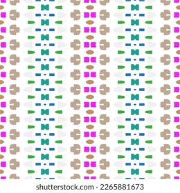 Seamless vector background with repeat pattern.Abstract ethnic rug ornamental seamless pattern.Perfect for fashion, textile design, cute themed fabric, on wall paper, wrapping paper and home decor.