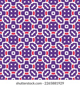 Seamless vector background with repeat pattern.Abstract ethnic rug ornamental seamless pattern.Perfect for fashion, textile design, cute themed fabric, on wall paper, wrapping paper and home decor.