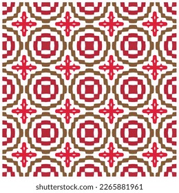 Seamless vector background with repeat pattern.Abstract ethnic rug ornamental seamless pattern.Perfect for fashion, textile design, cute themed fabric, on wall paper, wrapping paper and home decor.