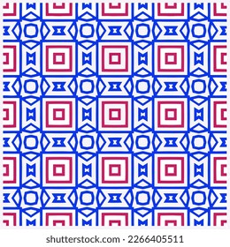 Seamless vector background with repeat pattern.Abstract ethnic rug ornamental seamless pattern.Perfect for fashion, textile design, cute themed fabric, on wall paper, wrapping paper and home decor.