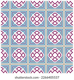 Seamless vector background with repeat pattern.Abstract ethnic rug ornamental seamless pattern.Perfect for fashion, textile design, cute themed fabric, on wall paper, wrapping paper and home decor.