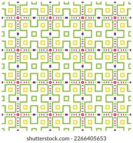 Seamless vector background with repeat pattern.Abstract ethnic rug ornamental seamless pattern.Perfect for fashion, textile design, cute themed fabric, on wall paper, wrapping paper and home decor.