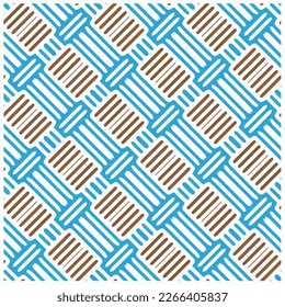 Seamless vector background with repeat pattern.Abstract ethnic rug ornamental seamless pattern.Perfect for fashion, textile design, cute themed fabric, on wall paper, wrapping paper and home decor.