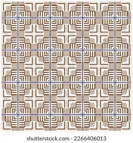 Seamless vector background with repeat pattern.Abstract ethnic rug ornamental seamless pattern.Perfect for fashion, textile design, cute themed fabric, on wall paper, wrapping paper and home decor.