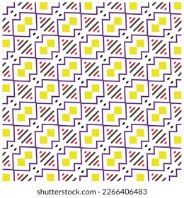 Seamless vector background with repeat pattern.Abstract ethnic rug ornamental seamless pattern.Perfect for fashion, textile design, cute themed fabric, on wall paper, wrapping paper and home decor.