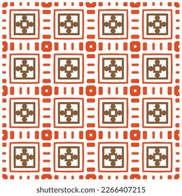 Seamless vector background with repeat pattern.Abstract ethnic rug ornamental seamless pattern.Perfect for fashion, textile design, cute themed fabric, on wall paper, wrapping paper and home decor.