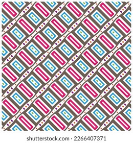 Seamless vector background with repeat pattern.Abstract ethnic rug ornamental seamless pattern.Perfect for fashion, textile design, cute themed fabric, on wall paper, wrapping paper and home decor.