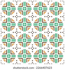 Seamless vector background with repeat pattern.Abstract ethnic rug ornamental seamless pattern.Perfect for fashion, textile design, cute themed fabric, on wall paper, wrapping paper and home decor.