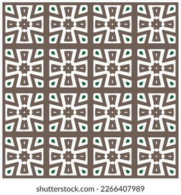 Seamless vector background with repeat pattern.Abstract ethnic rug ornamental seamless pattern.Perfect for fashion, textile design, cute themed fabric, on wall paper, wrapping paper and home decor.