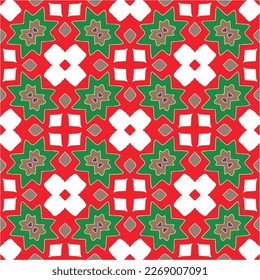 Seamless vector background with repeat pattern.Abstract ethnic rug ornamental seamless pattern.Perfect for fashion, textile design, cute themed fabric, on wall paper, wrapping paper and home decor.