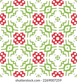 Seamless vector background with repeat pattern.Abstract ethnic rug ornamental seamless pattern.Perfect for fashion, textile design, cute themed fabric, on wall paper, wrapping paper and home decor.