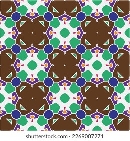 
Seamless vector background with repeat pattern.Abstract ethnic rug ornamental seamless pattern.Perfect for fashion, textile design, cute themed fabric, on wall paper, wrapping paper and home decor.