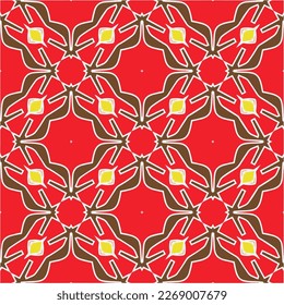 
Seamless vector background with repeat pattern.Abstract ethnic rug ornamental seamless pattern.Perfect for fashion, textile design, cute themed fabric, on wall paper, wrapping paper and home decor.