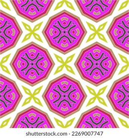 Seamless vector background with repeat pattern.Abstract ethnic rug ornamental seamless pattern.Perfect for fashion, textile design, cute themed fabric, on wall paper, wrapping paper and home decor.