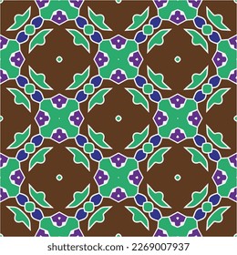 
Seamless vector background with repeat pattern.Abstract ethnic rug ornamental seamless pattern.Perfect for fashion, textile design, cute themed fabric, on wall paper, wrapping paper and home decor.