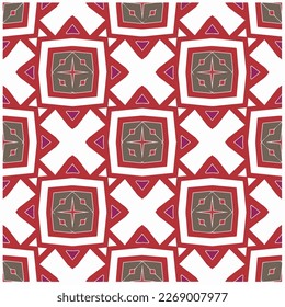 Seamless vector background with repeat pattern.Abstract ethnic rug ornamental seamless pattern.Perfect for fashion, textile design, cute themed fabric, on wall paper, wrapping paper and home decor.