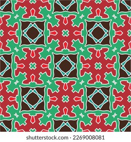 
Seamless vector background with repeat pattern.Abstract ethnic rug ornamental seamless pattern.Perfect for fashion, textile design, cute themed fabric, on wall paper, wrapping paper and home decor.