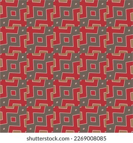 Seamless vector background with repeat pattern.Abstract ethnic rug ornamental seamless pattern.Perfect for fashion, textile design, cute themed fabric, on wall paper, wrapping paper and home decor.