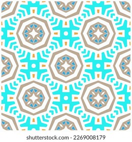 Seamless vector background with repeat pattern.Abstract ethnic rug ornamental seamless pattern.Perfect for fashion, textile design, cute themed fabric, on wall paper, wrapping paper and home decor.